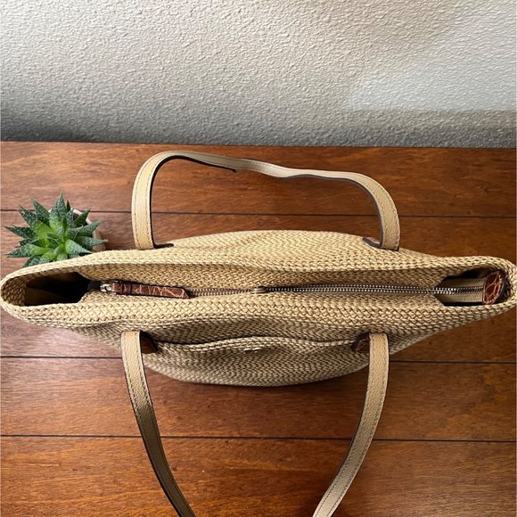 ERIC JAVITS New York Squishee  Bag Natural - Picture 10 of 11